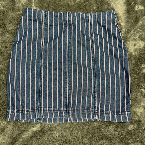 Altard State Red White and Blue Mini Skirt Size XS - Picture 1 of 5